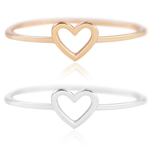 ⭐️️HOST PICK⭐️️Gold/ silver heart ring - Picture 4 of 4